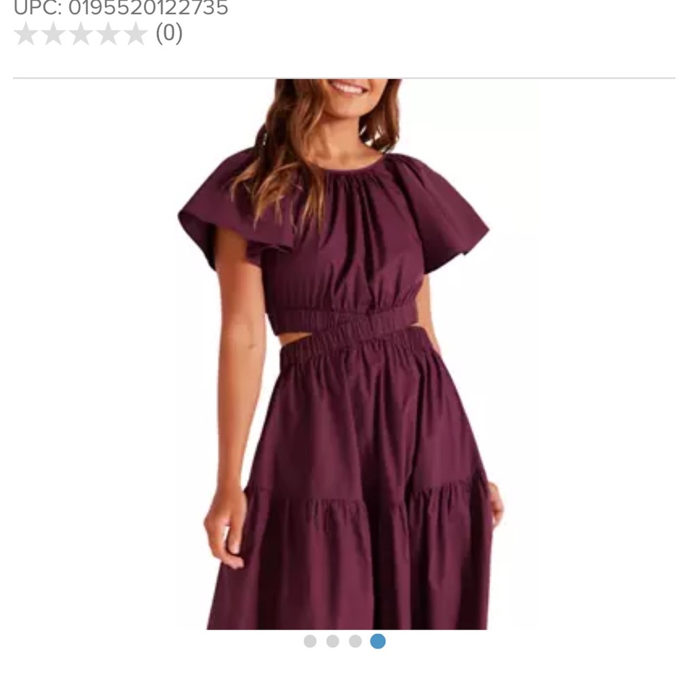 Mink pink brand new dress with tags